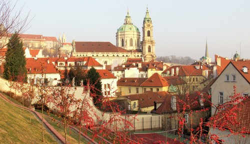 Praga widok na Hradczany